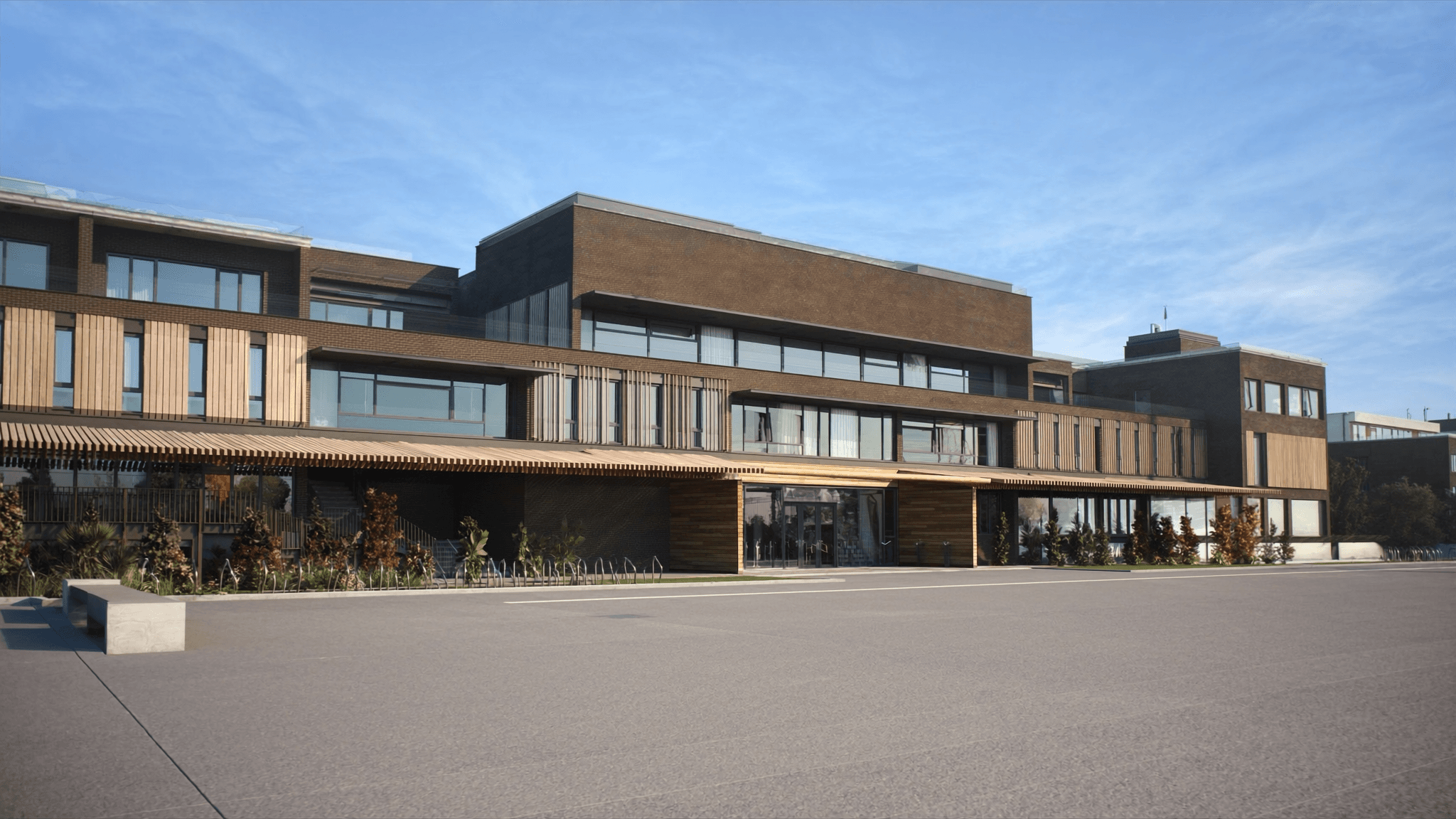 Résidence étudiante contemporaine — efficacité énergétique collective avec MHF.